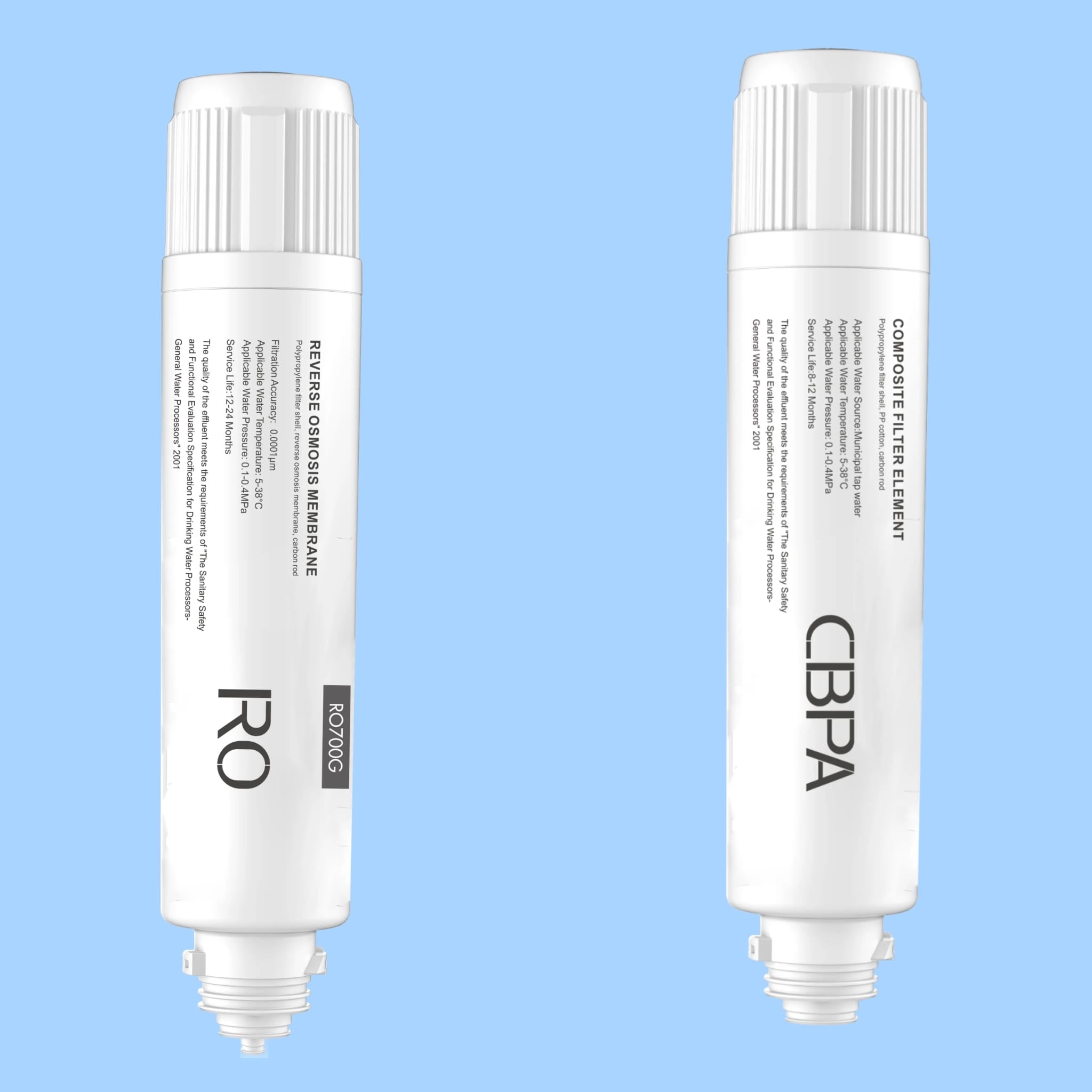 Filtros de Recambio — FILTERDRINK Elite 700 Black Edition